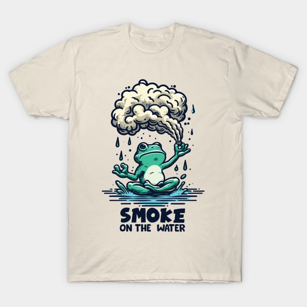 Smoke on the water T-Shirt by Trendsdk